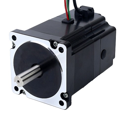 Silnik krokowy Nema 34 4,8Nm(679,74oz.in) z hamulcem elektromagnetycznym 24V 6,8W - 34HS31-6004D-B700 | StepperOnline Silnik krokowy Nema 34 4,8Nm(679,74oz.in) z hamulcem elektromagnetycznym 24V 6,8W - 34HS31-6004D-B700 | StepperOnline