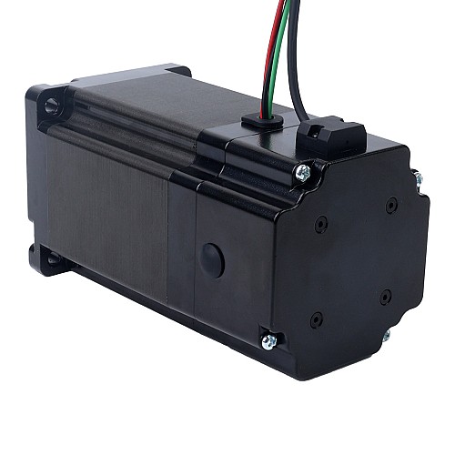 Silnik krokowy Nema 34 8,5Nm(1203,70oz.in) z hamulcem elektromagnetycznym 24V 6,8W - 34HS46-6004D-B700 | StepperOnline Silnik krokowy Nema 34 8,5Nm(1203,70oz.in) z hamulcem elektromagnetycznym 24V 6,8W - 34HS46-6004D-B700 | StepperOnline