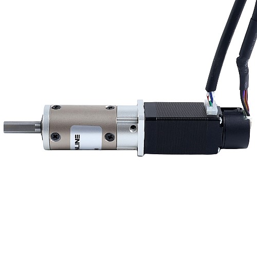 Silnik krokowy Nema 8 z zamkniętą pętlą L=38mm z przekładnią planetarną serii EG przełożenie 50:1 - 8HS15-0604D-E1000-EGS50 | StepperOnline