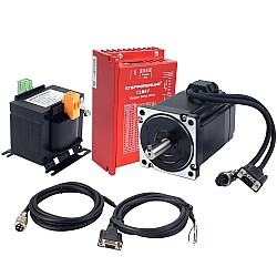 Zestaw CNC silnika krokowego z zamkniętą pętlą YS serii 1 osi 6,50Nm(920,48oz.in) Silnik Nema 34 z transformatorem AC