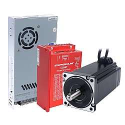 YS Series 1 Oś Closed Loop Silnika Krokowego CNC Kit 12,00Nm(1699,34oz.in) Silnik Nema 34 z Kablami 1,5m i Zasilacz