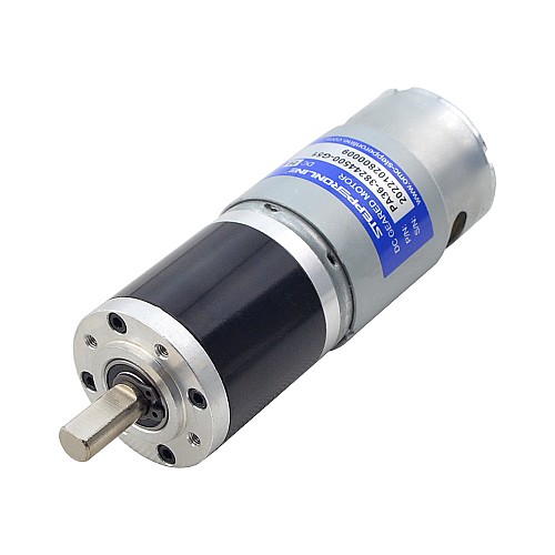 Szczotkowany silnik z przekładnią 24V DC7.8Kg.cm/65RPM w/ 51:1 Przekładnia planetarna Szczotkowany silnik z przekładnią 24V DC7.8Kg.cm/65RPM w/ 51:1 Przekładnia planetarna