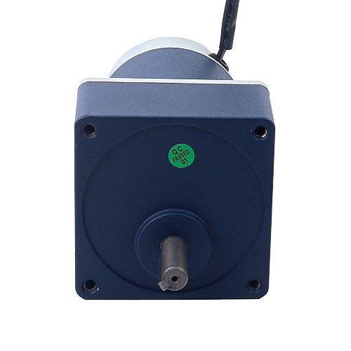 Szczotkowany silnik z przekładnią 12V DC60Kg.cm/3.5RPM w/ 1166:1 Przekładnia prostokątna Szczotkowany 12V 40W 1,60Nm(226,58oz.in) 120RPM z silnikiem z przekładnią zębatą czołową 15:1 na prąd stały - F34D40-12GN-18S/4GN15K | StepperOnline