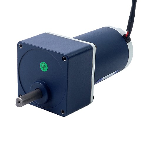 Szczotkowany silnik z przekładnią 12V DC60Kg.cm/3.5RPM w/ 1166:1 Przekładnia prostokątna Szczotkowany 12V 30W 2,90Nm(410,67oz.in) 60RPM z silnikiem z przekładnią zębatą czołową 50:1 na prąd stały - F3D30-12GN-30S/3GN50K | StepperOnline