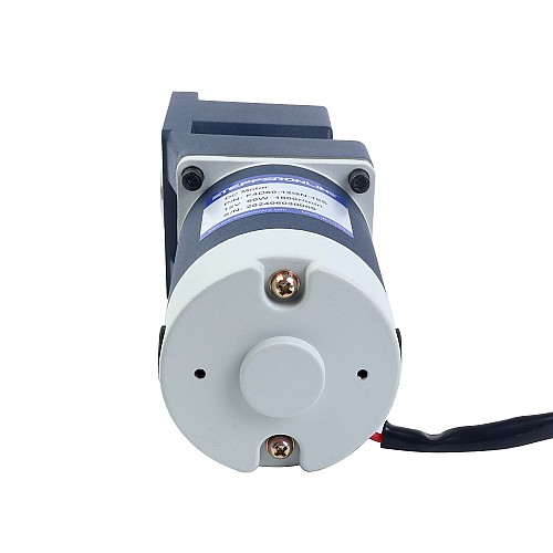 Szczotkowany 12V 60W 6,75Nm(955,88oz.in) 60RPM z silnikiem prądu stałego z przekładnią kątową 50:1 - F4D60-12GN-30S/4GN50RC | StepperOnline