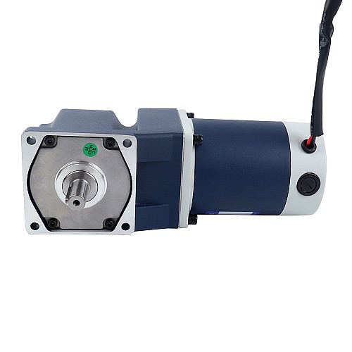 Szczotkowany 12V 60W 1,35Nm(191,18oz.in) 300RPM z silnikiem prądu stałego z przekładnią kątową 10:1 - F4D60-12GN-30S/4GN10RT | StepperOnline