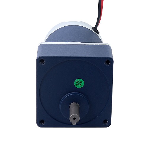 Szczotkowany silnik z przekładnią 12V DC60Kg.cm/3.5RPM w/ 1166:1 Przekładnia prostokątna Szczotkowany 12V 60W 8,00Nm(1132,89oz.in) 15RPM z silnikiem z przekładnią zębatą czołową 200:1 na prąd stały - F4D60-12GN-30S/4GN200K | StepperOnline