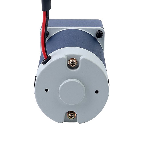 Szczotkowany silnik z przekładnią 12V DC60Kg.cm/3.5RPM w/ 1166:1 Przekładnia prostokątna Szczotkowany 12V 60W 8,00Nm(1132,89oz.in) 15RPM z silnikiem z przekładnią zębatą czołową 200:1 na prąd stały - F4D60-12GN-30S/4GN200K | StepperOnline
