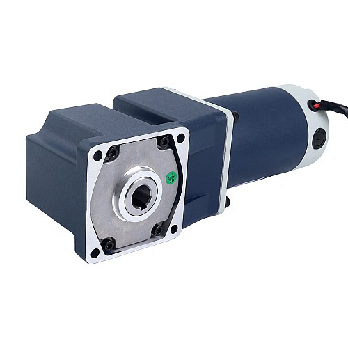 Szczotkowany 48V 150W 8,38Nm(1186,71oz.in) 120RPM z silnikiem prądu stałego z przekładnią kątową 15:1 - F5D150-48GU-18S/5GU15RC | StepperOnline Szczotkowany 48V 150W 8,38Nm(1186,71oz.in) 120RPM z silnikiem prądu stałego z przekładnią kątową 15:1 - F5D150-48GU-18S/5GU15RC | StepperOnline