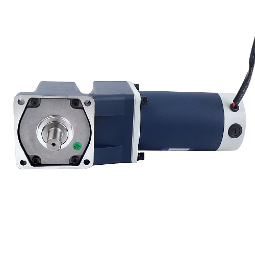 Szczotkowany 24V 150W 40,00Nm(5664,47oz.in) 16,67RPM z silnikiem prądu stałego z przekładnią kątową 180:1 - F5D150-24GU-30S/5GU180RT | StepperOnline