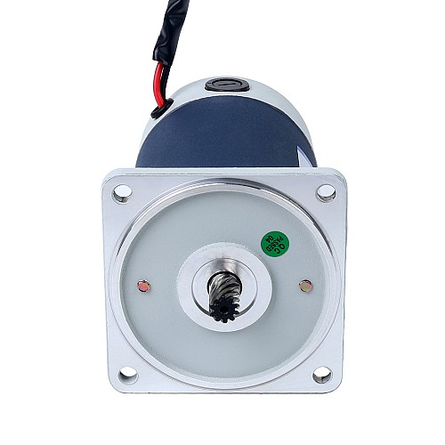Szczotkowany silnik z przekładnią 12V DC60Kg.cm/3.5RPM w/ 1166:1 Przekładnia prostokątna Szczotkowany 24V 90W 1,16Nm(164,27oz.in) 600RPM z silnikiem z przekładnią zębatą czołową 5:1 na prąd stały - F5D90-24GU-30S/5GU5KB | StepperOnline