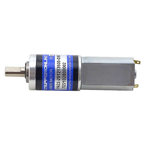 Szczotkowany silnik z przekładnią 12V DC1.1Kg.cm/98RPM w/ 107:1 Przekładnia planetarna