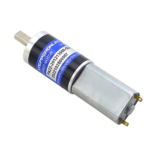 Szczotkowany silnik z przekładnią 12V DC2.3Kg.cm/41RPM w/ 256:1 Przekładnia planetarna