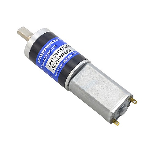 Szczotkowany silnik z przekładnią 12V DC2.7Kg.cm/34.5RPM w/ 304:1 Przekładnia planetarna Szczotkowany silnik z przekładnią 12V DC2.7Kg.cm/34.5RPM w/ 304:1 Przekładnia planetarna