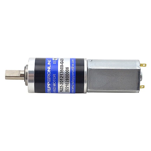 Szczotkowany silnik z przekładnią 12 V DC3.8Kg.cm/24.5RPM w/ 428.6:1 Przekładnia planetarna