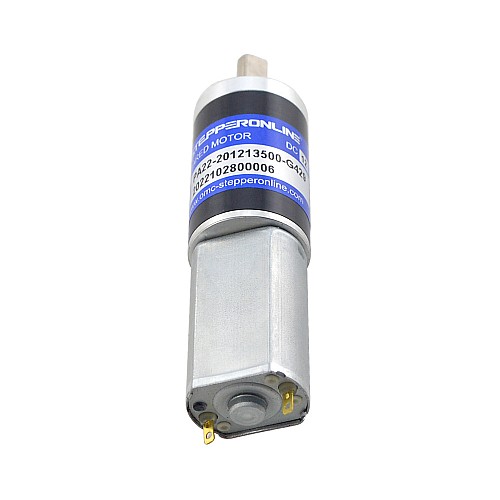 Szczotkowany silnik z przekładnią 12 V DC3.8Kg.cm/24.5RPM w/ 428.6:1 Przekładnia planetarna