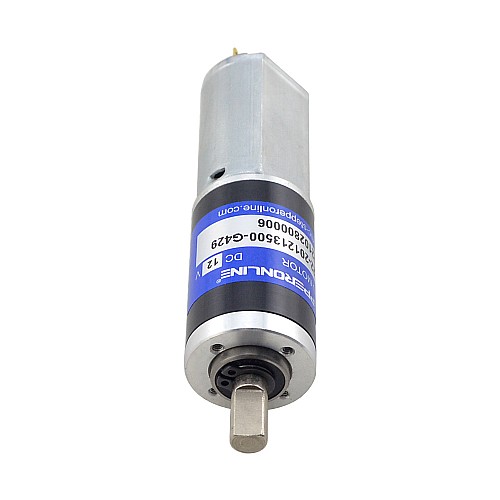Szczotkowany silnik z przekładnią 12 V DC3.8Kg.cm/24.5RPM w/ 428.6:1 Przekładnia planetarna