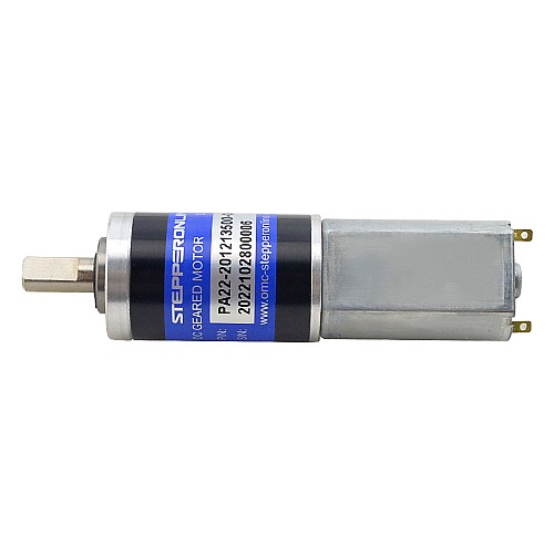 Szczotkowany silnik z przekładnią 12V DC4.6Kg.cm/20.6RPM w/ 509:1 Przekładnia planetarna