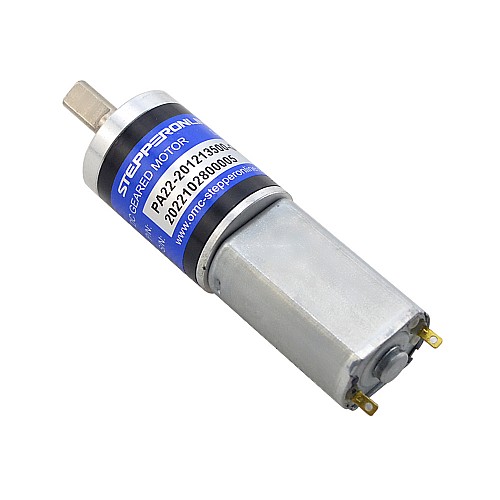 Szczotkowany silnik z przekładnią 12V DC0.8Kg.cm/138RPM w/ 76:1 Przekładnia planetarna