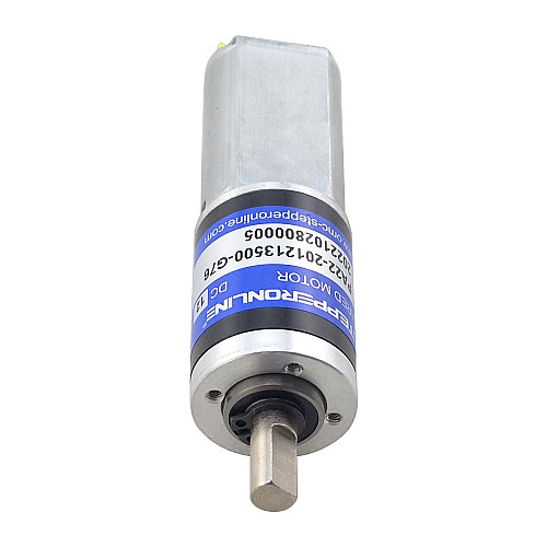 Szczotkowany silnik z przekładnią 12V DC0.8Kg.cm/138RPM w/ 76:1 Przekładnia planetarna