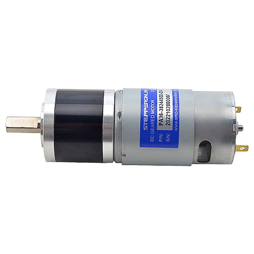 Szczotkowany silnik z przekładnią 24V DC2.4Kg.cm/240RPM w/ 13.76:1 Przekładnia planetarna