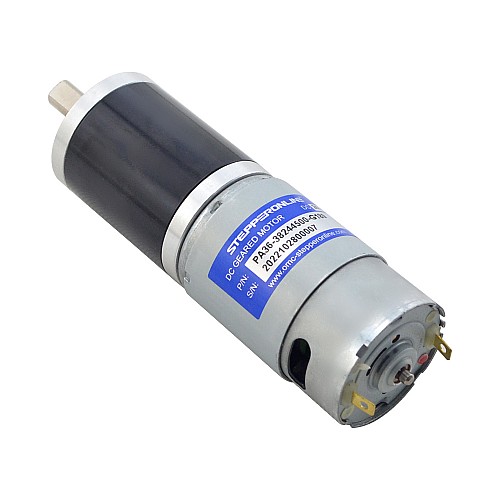 Szczotkowany silnik z przekładnią 24V DC25Kg.cm/17RPM w/ 189:1 Przekładnia planetarna