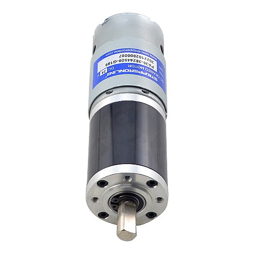 Szczotkowany silnik z przekładnią 24V DC25Kg.cm/17RPM w/ 189:1 Przekładnia planetarna