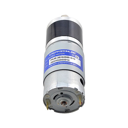 Szczotkowany silnik z przekładnią 24V DC3.4Kg.cm/172RPM w/ 19.2:1 Przekładnia planetarna