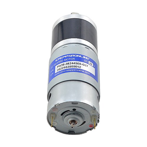 Szczotkowany silnik z przekładnią 24V DC4.7Kg.cm/123RPM w/ 26.8:1 Przekładnia planetarna