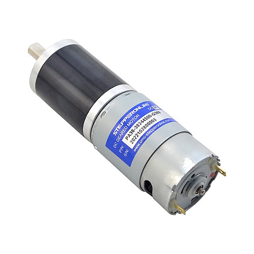 Szczotkowany silnik z przekładnią 24V DC30Kg.cm/8.9RPM w/ 369:1 Przekładnia planetarna