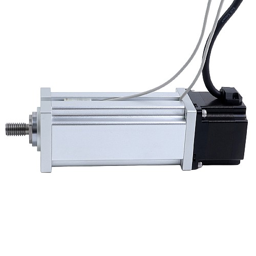 Nema 23 Śrubą Kulową Siłownik Elektryczny 3,0A Skok 75mm 0,8Nm(113,29oz.in) Skok 10mm(0,393701") z Wyłącznikiem Magnetycznym - LCB23S18B1L30-75D | StepperOnline