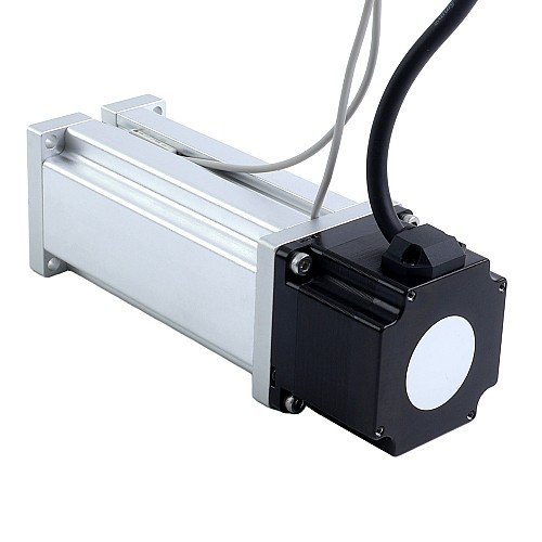 Nema 23 Śrubą Kulową Siłownik Elektryczny 3,0A Skok 75mm 0,8Nm(113,29oz.in) Skok 10mm(0,393701") z Wyłącznikiem Magnetycznym - LCB23S18B1L30-75D | StepperOnline