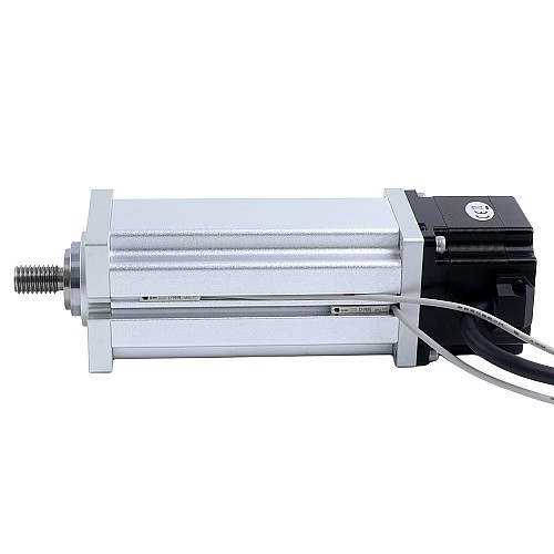 Nema 23 Śrubą Kulową Siłownik Elektryczny 3,0A Skok 75mm 0,8Nm(113,29oz.in) Skok 10mm(0,393701") z Wyłącznikiem Magnetycznym - LCB23S18B1L30-75D | StepperOnline