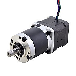 Silnik krokowy Nema 17 L=39mm Przełożenie przekładni planetarnej 20:1 serii MG