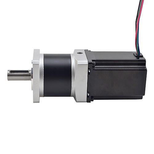 Silnik krokowy Nema 23 L=76mm Przełożenie przekładni planetarnej 20:1 z serii MG