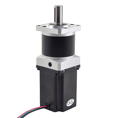 Silnik krokowy Nema 23 L=76mm Przełożenie przekładni planetarnej 20:1 z serii MG