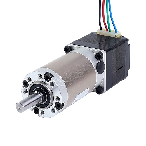 Silnik krokowy Nema 11 bipolarny L=33mm z przekładnią planetarną serii EG przełożenie 100:1 - 11HS12-0704S-EGS100 | StepperOnline