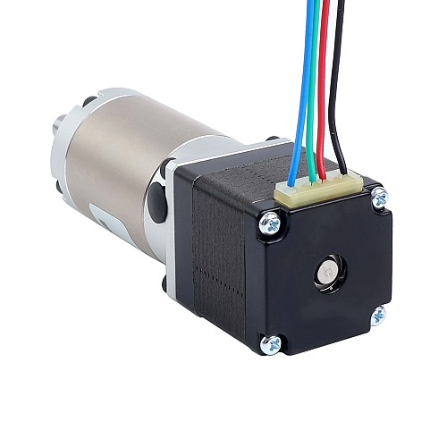 Silnik krokowy Nema 11 bipolarny L=33mm z przekładnią planetarną serii EG przełożenie 100:1 - 11HS12-0704S-EGS100 | StepperOnline