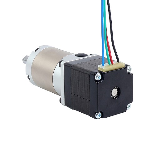 Silnik krokowy Nema 11 bipolarny L=33mm z przekładnią planetarną serii EG przełożenie 50:1 - 11HS12-0704S-EGS50 | StepperOnline