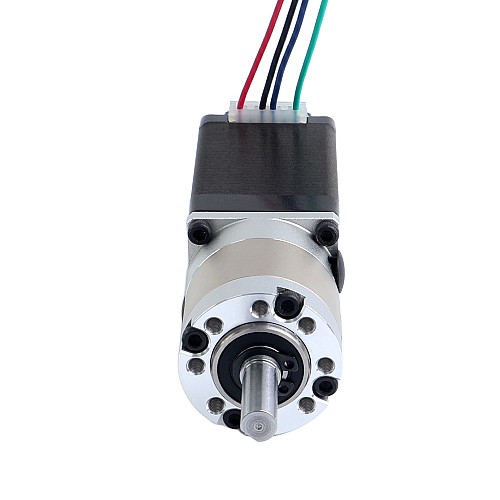 Silnik krokowy Nema 11 bipolarny L=51mm 0,67A z przekładnią planetarną serii EG przełożenie 10:1 - 11HS20-0674S-EGS10 | StepperOnline