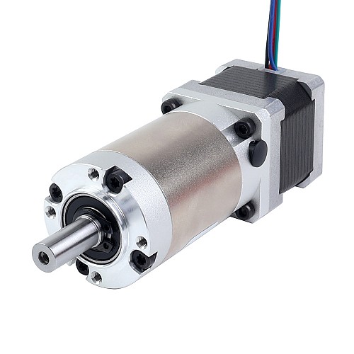 Silnik krokowy Nema 14 bipolarny L=34mm z przekładnią planetarną serii EG przełożenie 100:1 - 14HS13-1004S-EGS100 | StepperOnline
