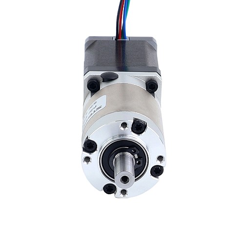 Silnik krokowy Nema 14 bipolarny L=52mm z przekładnią planetarną serii EG przełożeni 100:1 - 14HS20-1504S-EGS100 | StepperOnline