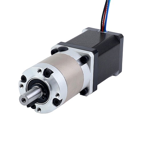Silnik krokowy Nema 14 bipolarny L=52mm z przekładnią planetarną serii EG przełożeni 20:1 - 14HS20-1504S-EGS20 | StepperOnline