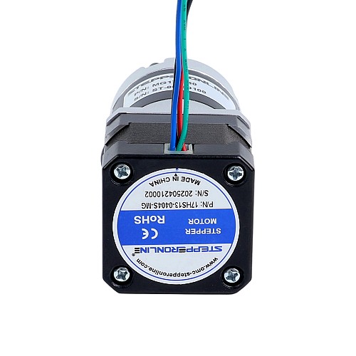 Silnik krokowy Nema 17 bipolarny L=34mm z przekładnią planetarną serii MG przełożeni 20:1 - 17HS13-0404S-MG20 | StepperOnline