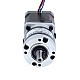 Silnik krokowy Nema 17 bipolarny L=48mm z przekładnią planetarną serii MG przełożeni 20:1 - 17HS19-1684S-MG20 | StepperOnline