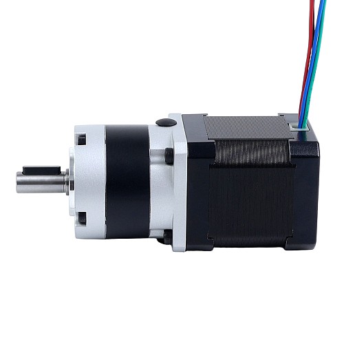 Silnik krokowy Nema 17 bipolarny L=48mm z przekładnią planetarną serii MG przełożeni 5:1 - 17HS19-1684S-MG5 | StepperOnline
