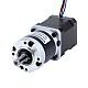 Silnik krokowy Nema 17 bipolarny L=48mm z przekładnią planetarną serii MG przełożeni 50:1 - 17HS19-1684S-MG50 | StepperOnline