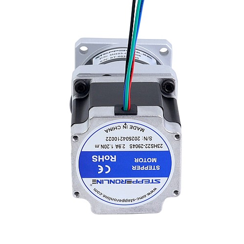 Silnik krokowy Nema 23 bipolarny L=54.5mm z przekładnią planetarną serii MG przełożeni 10:1 - 23HS22-2904S-MG10 | StepperOnline