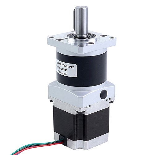 Silnik krokowy Nema 23 bipolarny L=54.5mm z przekładnią planetarną serii MG przełożeni 20:1 - 23HS22-2904S-MG20 | StepperOnline