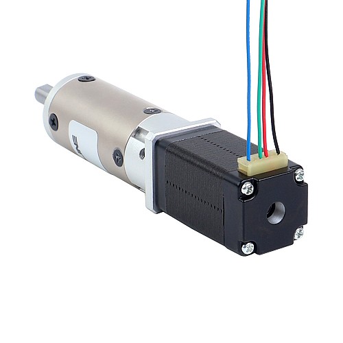 Silnik krokowy Nema 8 bipolarny L=39,3mm z przekładnią planetarną serii EG przełożenie 100:1 - 8HS15-0604S-EGS100 | StepperOnline